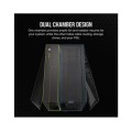 CORSAIR 2500X Mid-Tower Dual Chamber PC Case - Black