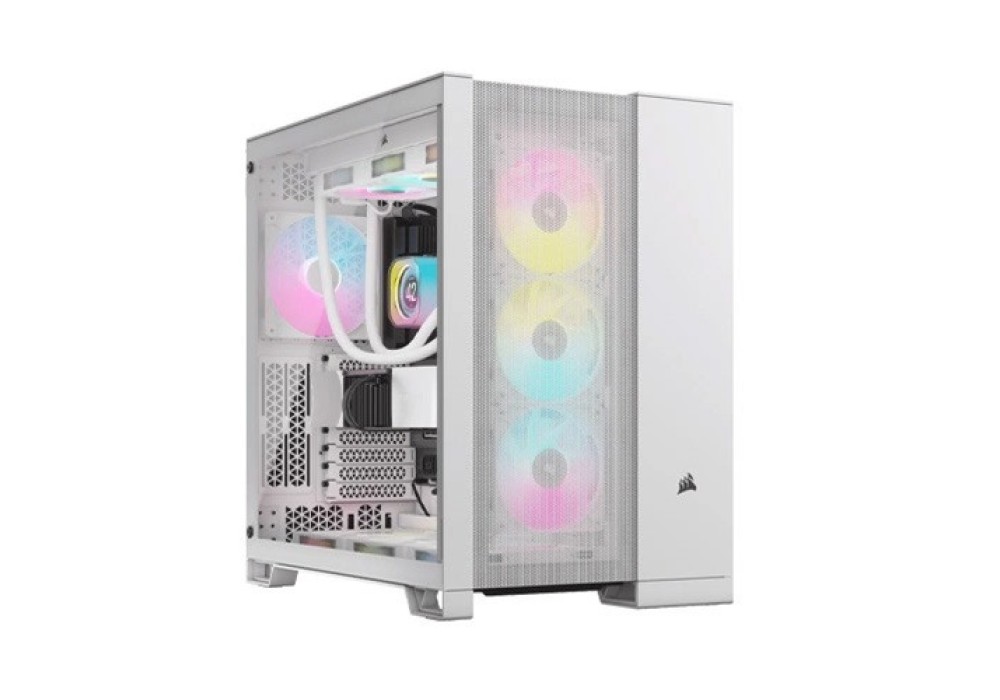 CORSAIR 6500D AIRFLOW Mid-Tower Dual Chamber PC Case - White