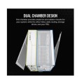 CORSAIR 6500D AIRFLOW Mid-Tower Dual Chamber PC Case - White
