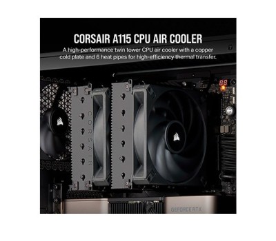 CORSAIR A115 Twin Tower CPU Air Cooler