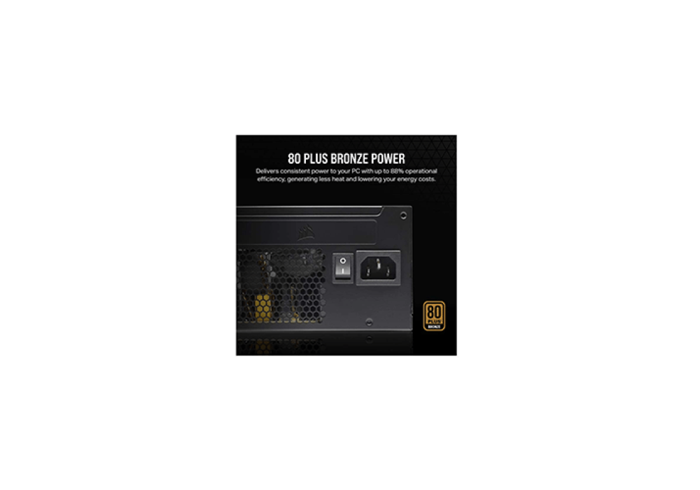 Corsair CX Series CX650 650W 80 Plus Bronze Certified Non-Modular Power Supply