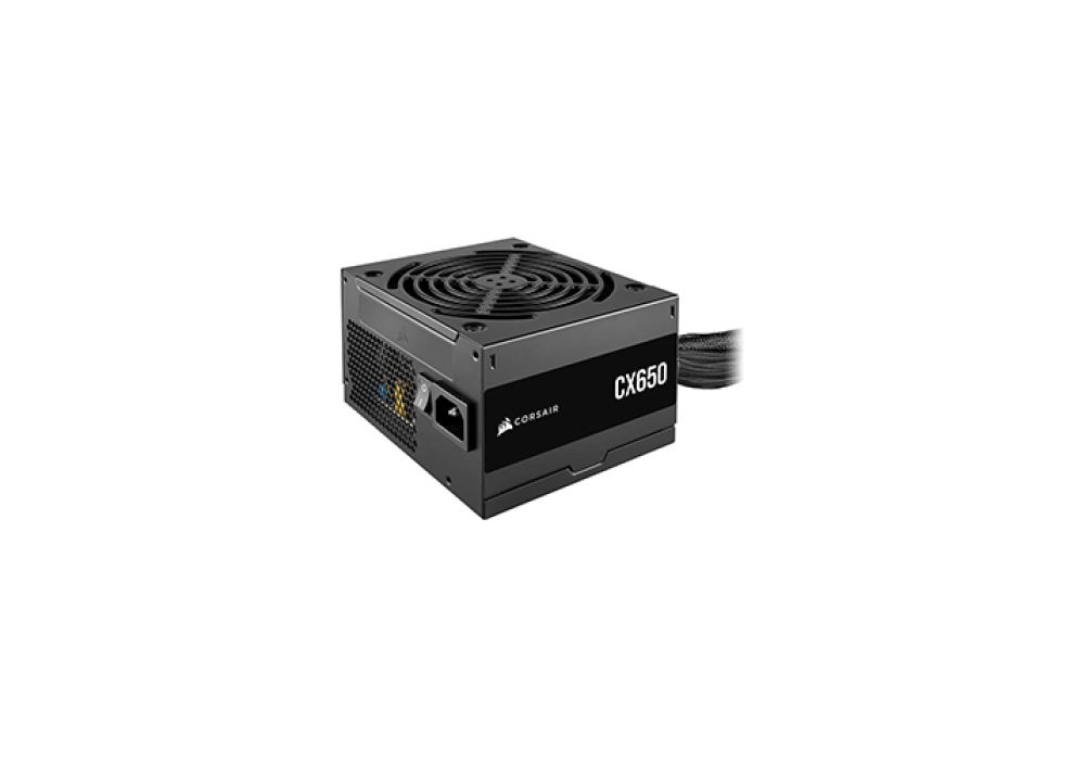 Corsair CX Series CX650 650W 80 Plus Bronze Certified Non-Modular Power Supply