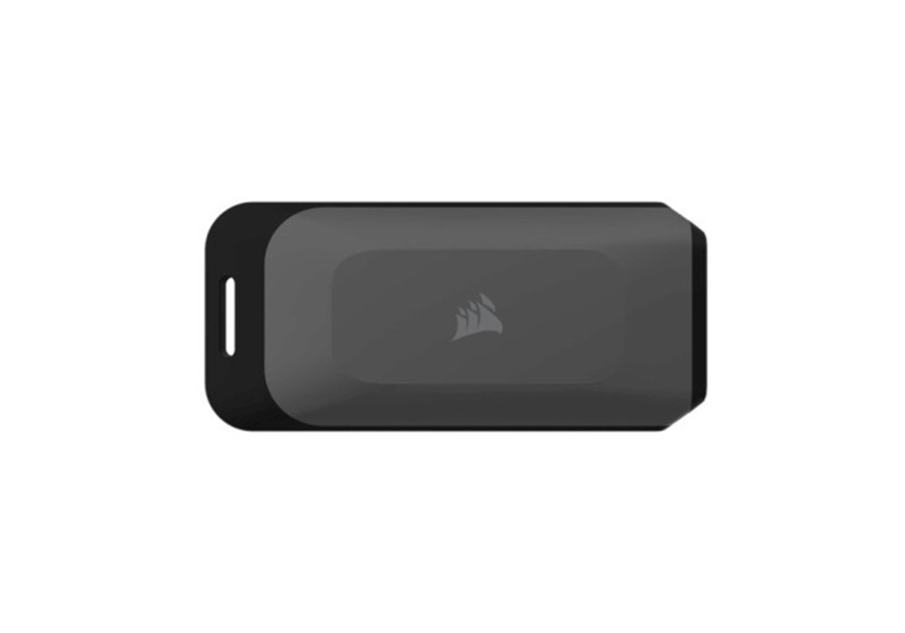 Corsair EX100U 1TB USB 3.2 Gen 2 Type-C Black Portable External SSD #EX100U1TB (5 Year)