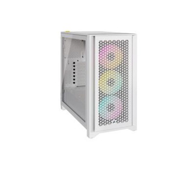 Corsair iCUE 4000D RGB AIRFLOW Mid-Tower White Case