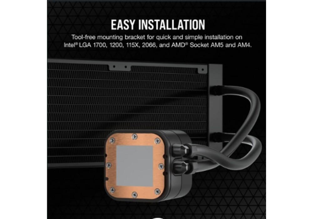 Corsair iCUE H100x RGB ELITE Liquid CPU Cooler