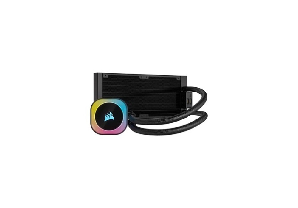 Corsair iCUE Link H100i RGB AIO Black Liquid CPU Cooler