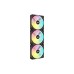 Corsair iCUE LINK QX120 RGB 120mm Black Case Fan with iCUE Link System Hub