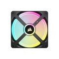 Corsair iCUE LINK QX120 RGB 120mm Black Case Fan with iCUE Link System Hub