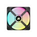 Corsair iCUE LINK QX120 RGB 120mm Black Case Fan with iCUE Link System Hub