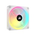 Corsair iCUE LINK QX120 RGB 120mm PWM PC Fans Starter Kit with iCUE LINK System Hub White
