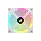 Corsair iCUE LINK QX120 RGB 120mm White Case Fan with iCUE Link System Hub