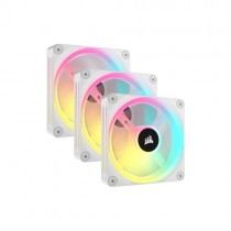 Corsair iCUE LINK QX120 RGB 120mm White Case Fan with iCUE Link System Hub