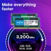 Crucial 8GB Single DDR4 3200MHz SO-DIMM Laptop RAM (CT8G4SFRA32A)