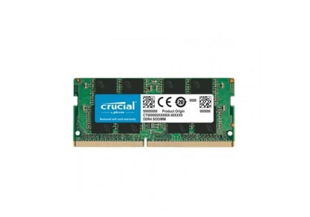 Crucial 8GB Single DDR4 3200MHz SO-DIMM Laptop RAM (CT8G4SFRA32A)
