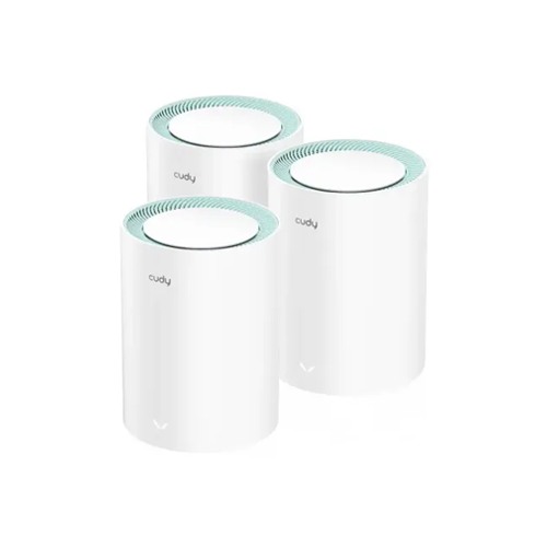 Cudy M1300 AC1200 1200mbps Gigabit Whole Home Mesh WiFi Router (3 Pack)