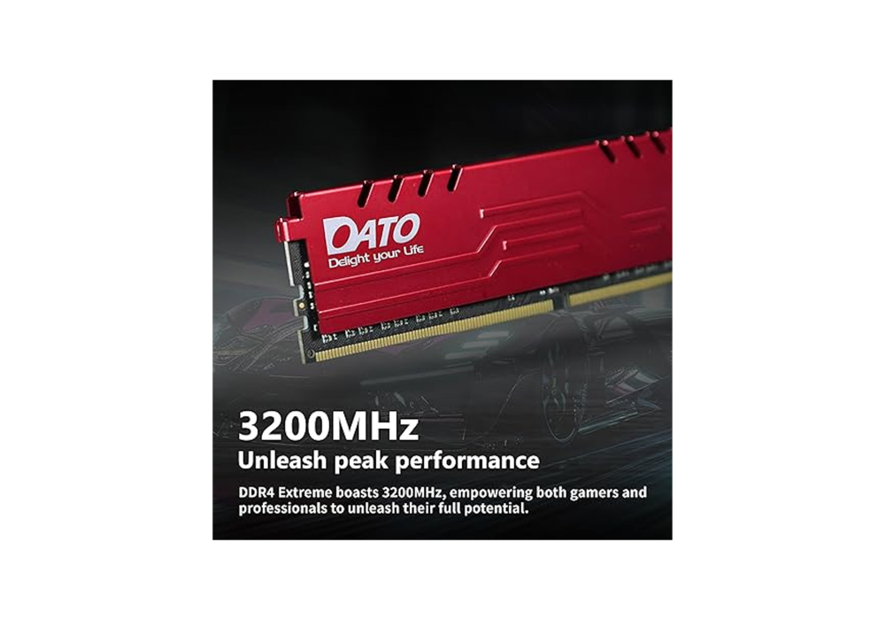 DATO 16GB DDR4 3200MHz RAM with Heat Sink
