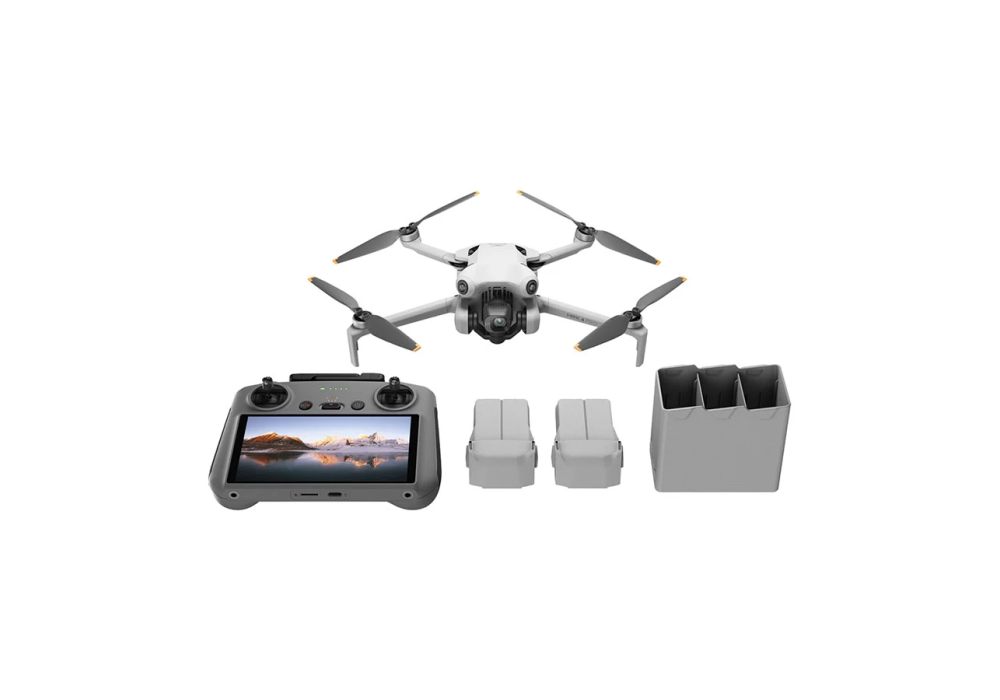DJI MINI 4 PRO Fly More Combo Plus + DJI RC2 Drone