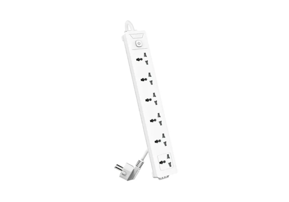 Deli ET405 2 Pin 6 Port 3 Meter Power Strip