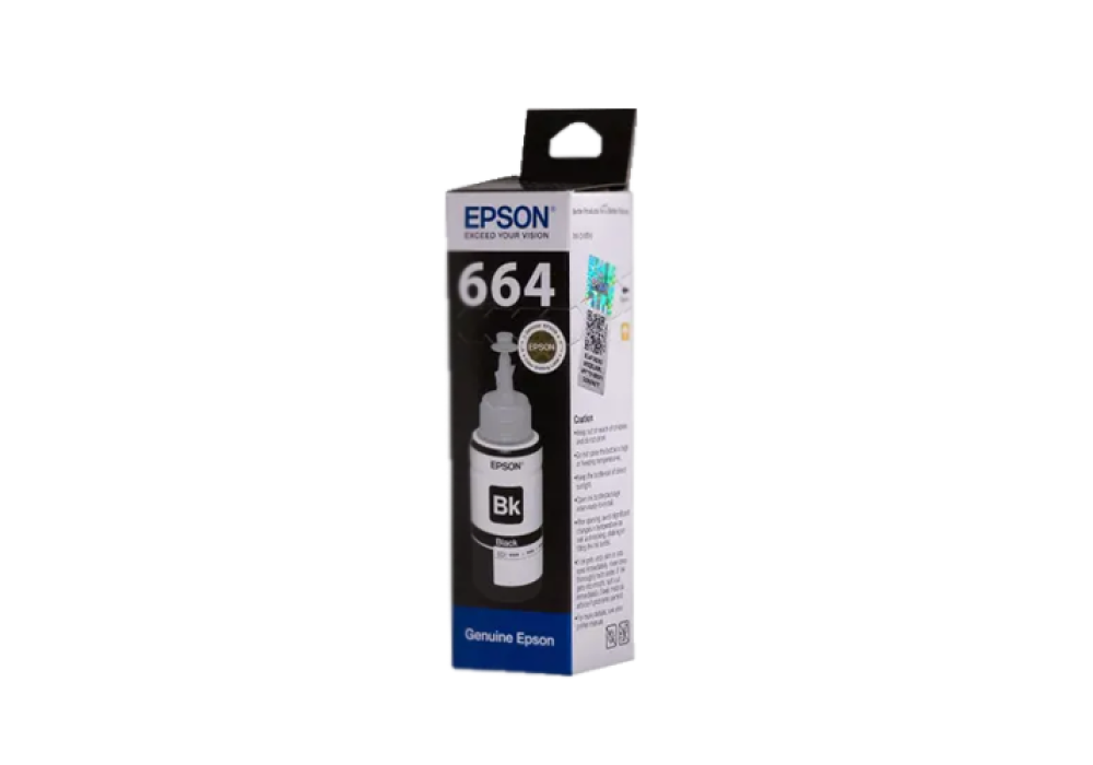 Epson T664 70 ml Black Ink Bottle