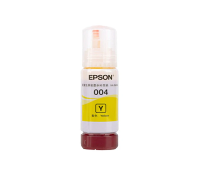 Genuine Epson 004 Yellow EcoTank Ink Bottle