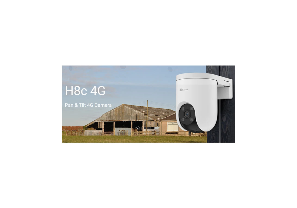 EZVIZ H8C 4G 3MP Pan & Tilt Smart Home Security Camera