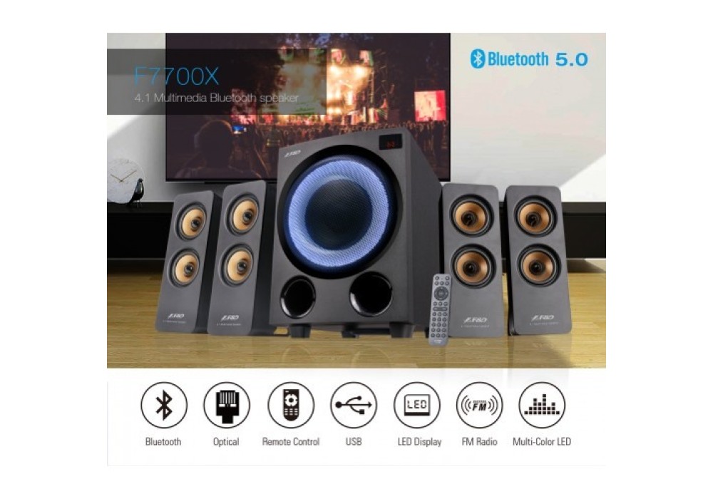 F&D F7700X 4.1 Multimedia Speaker