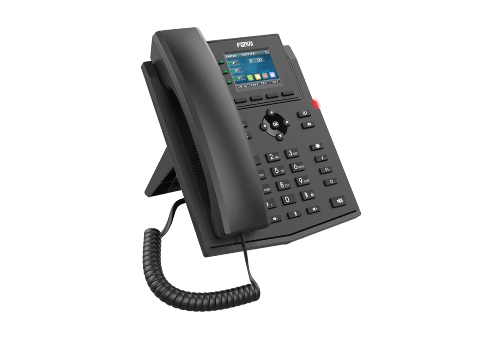 Fanvil X303P 4-SIP PoE IP Phone With Adapter