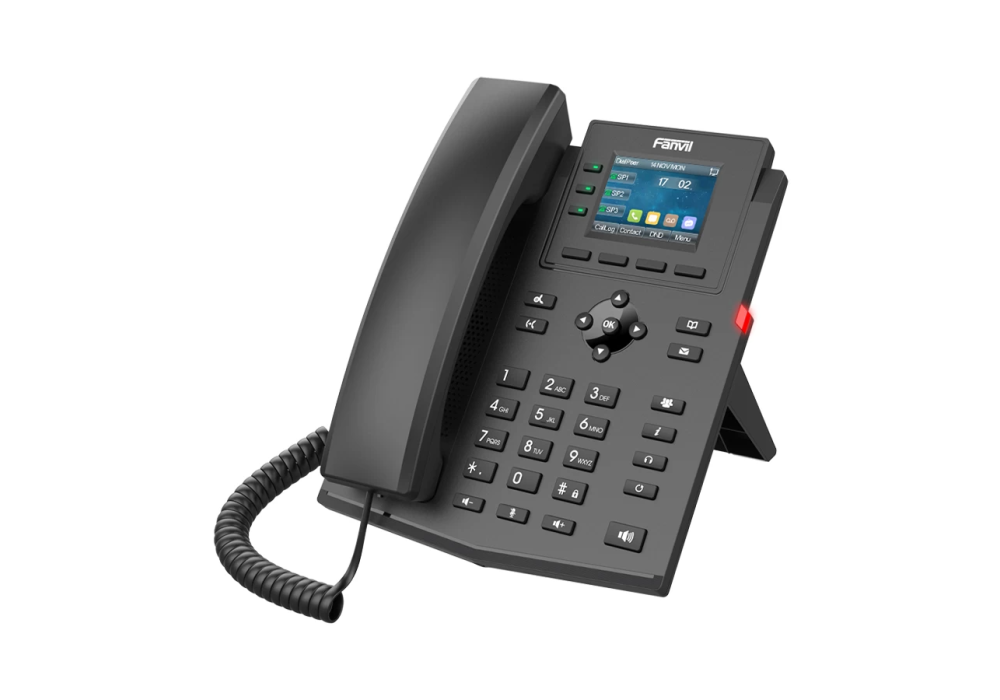 Fanvil X303P 4-SIP PoE IP Phone With Adapter