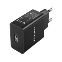 VENTION WML-CH07-EU-B 12W USB Wall Charger