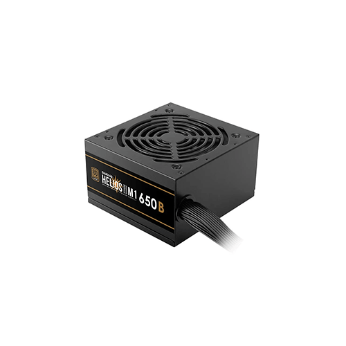 Gamdias HELIOS M1-650B 650W Non Modular 80 Plus Bronze Certified Black Power Supply