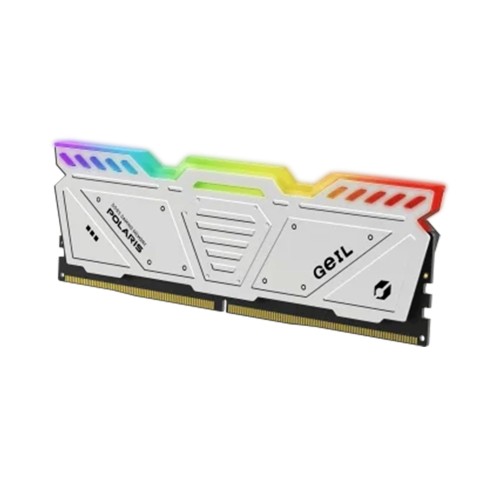 GEIL POLARIS RGB 16GB 6000MHZ DDR5 WHITE DESKTOP RAM