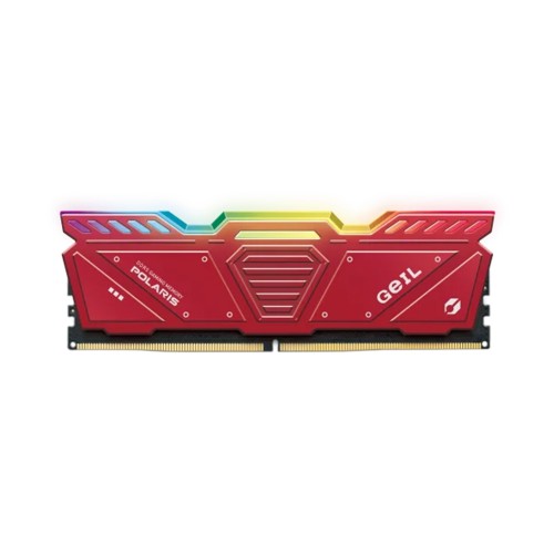 GEIL POLARIS RGB 16GB 6400MHz DDR5 RED DESKTOP RAM