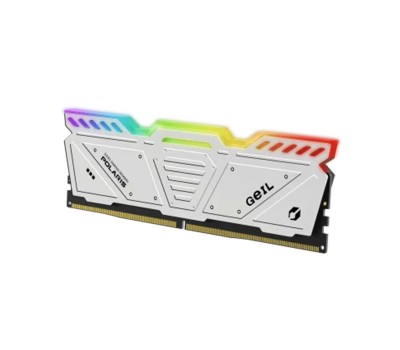 GEIL POLARIS RGB 16GB 6800MHz DDR5 WHITE DESKTOP RAM