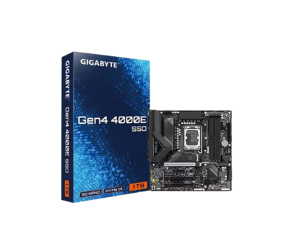 GIGABYTE Intel B860M EAGLE PLUS WIFI6E Motherboard & Gigabyte Gen4 4000E 1TB SSD Combo