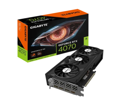 GIGABYTE GeForce RTX­­ 4070 WINDFORCE OC 12GB GDDR6X Graphics Card
