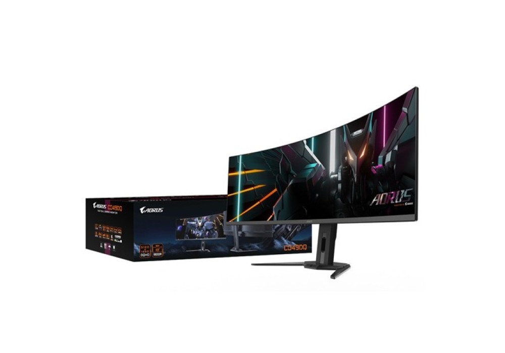 Gigabyte AORUS CO49DQ 49" 1440p HDR 144 Hz Ultrawide Curved Gaming Monitor