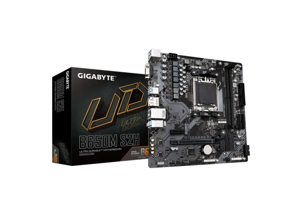 GIGABYTE B650M S2H AM5 Micro-ATX Motherboard