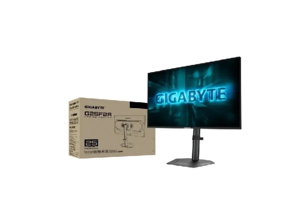 GIGABYTE G25F2A 24.5 Inch SS IPS Gaming Monitor
