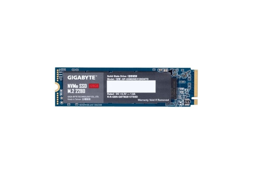 GIGABYTE 128GB M.2 PCIe SSD