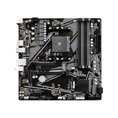 Gigabyte A520M DS3H V2 DDR4 ULTRA DURABLE AMD AM4 Motherboard