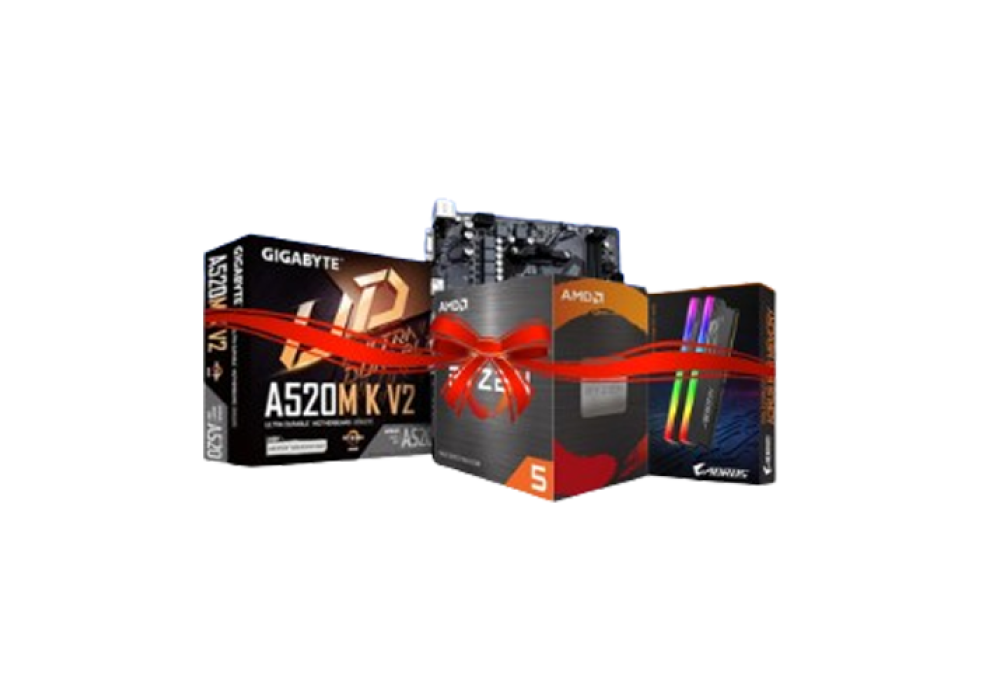  GIGABYTE A520M K V2 Motherboard AMD Ryzen 5 Processor And Gigabyte Ram