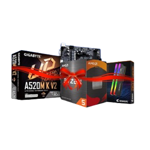  GIGABYTE A520M K V2 Motherboard AMD Ryzen 5 Processor And Gigabyte Ram