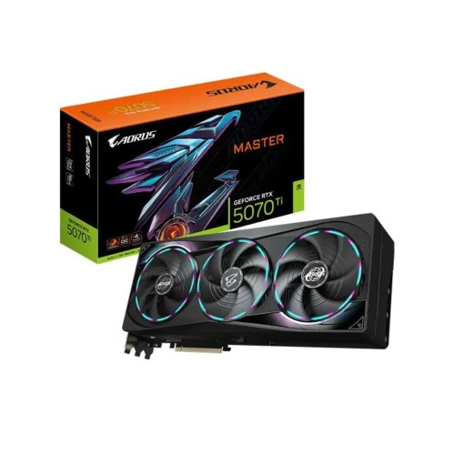 Gigabyte AORUS GeForce RTX 5070 Ti Master 16Gb GDDR7 Graphic Card