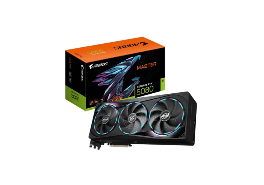 Gigabyte AORUS GeForce RTX 5080 MASTER 16GB Graphics Card