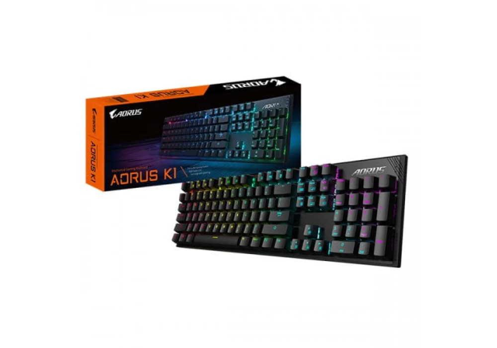 GIGABYTE AORUS K1 MECHANICAL GAMING KEYBOARD (CHERRY MX RED)