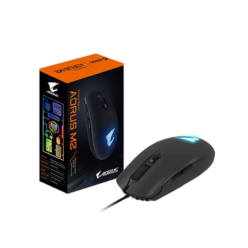 Gigabyte Aorus M2 USB RGB Gaming Mouse Black