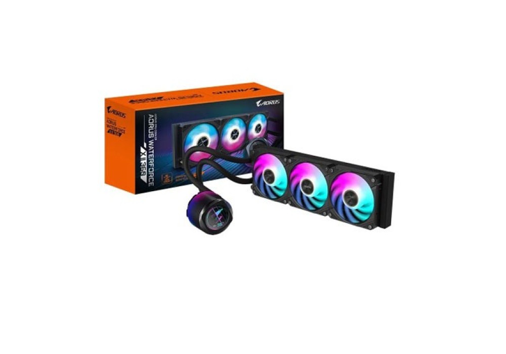 Gigabyte Aorus WaterForce X II 360 ARGB LCD 360mm All In One Liquid CPU Cooler