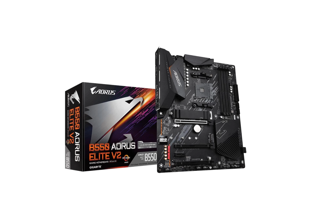 GIGABYTE B550 AORUS ELITE V2 AM4 ATX AMD MOTHERBOARD