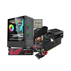 Gigabyte B550M DS3H AC Ultra Durable Micro ATX AMD Motherboard Budget Desktop PC