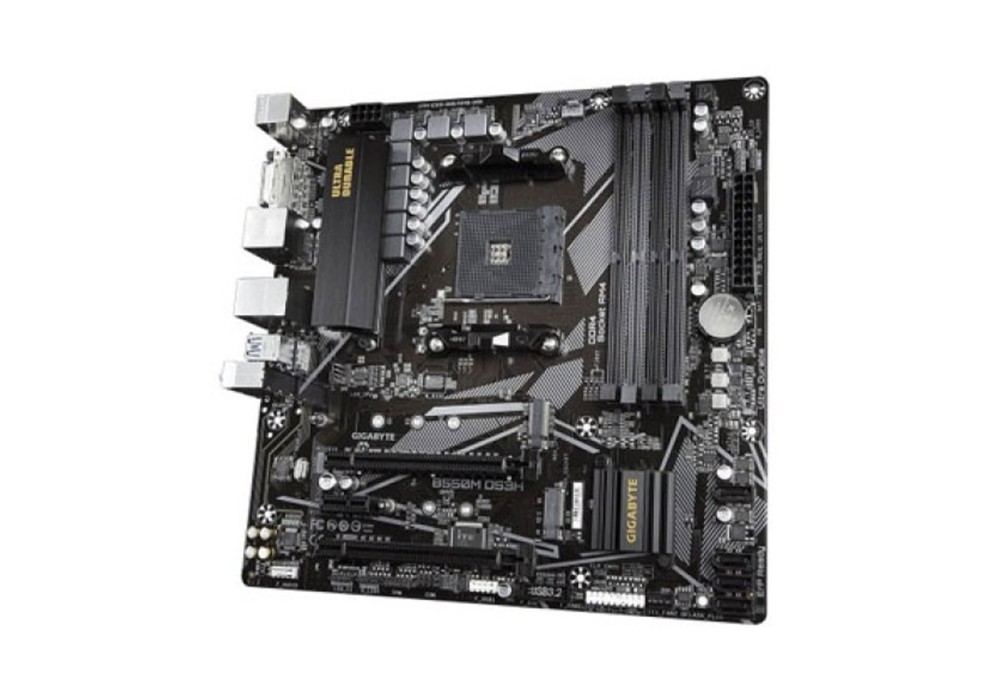 Gigabyte B550M DS3H AM4 AMD Micro ATX Motherboard
